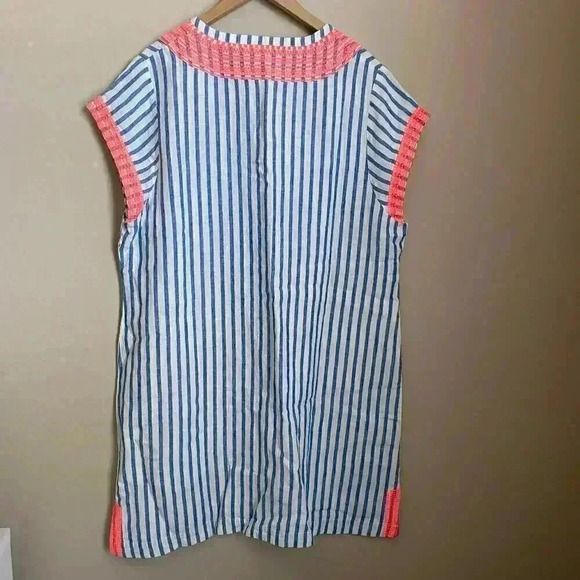 Boden Yasmin Embroidered Linen Tunic Size 18L - Picture 8 of 11